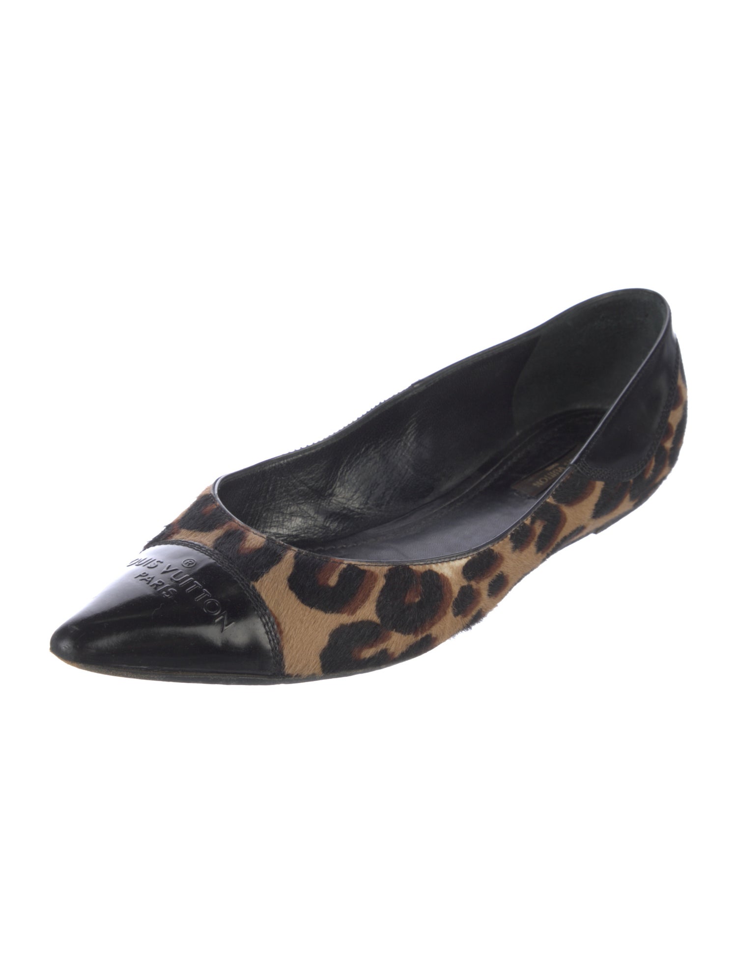 Louis Vuitton Ponyhair Printed Ballet Flats